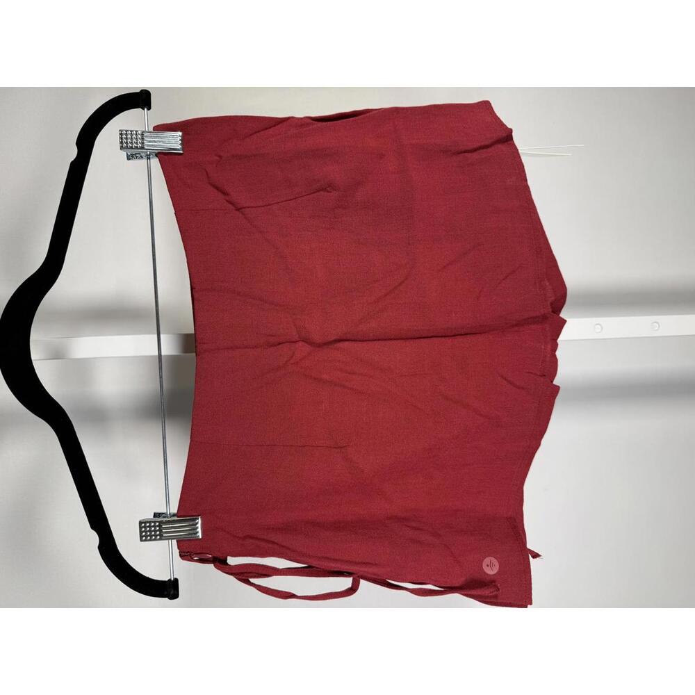 NWT Halara Red Mini Skirt Side Tie Athletic Casual Lightweight - Size XS - Picture 2 of 6